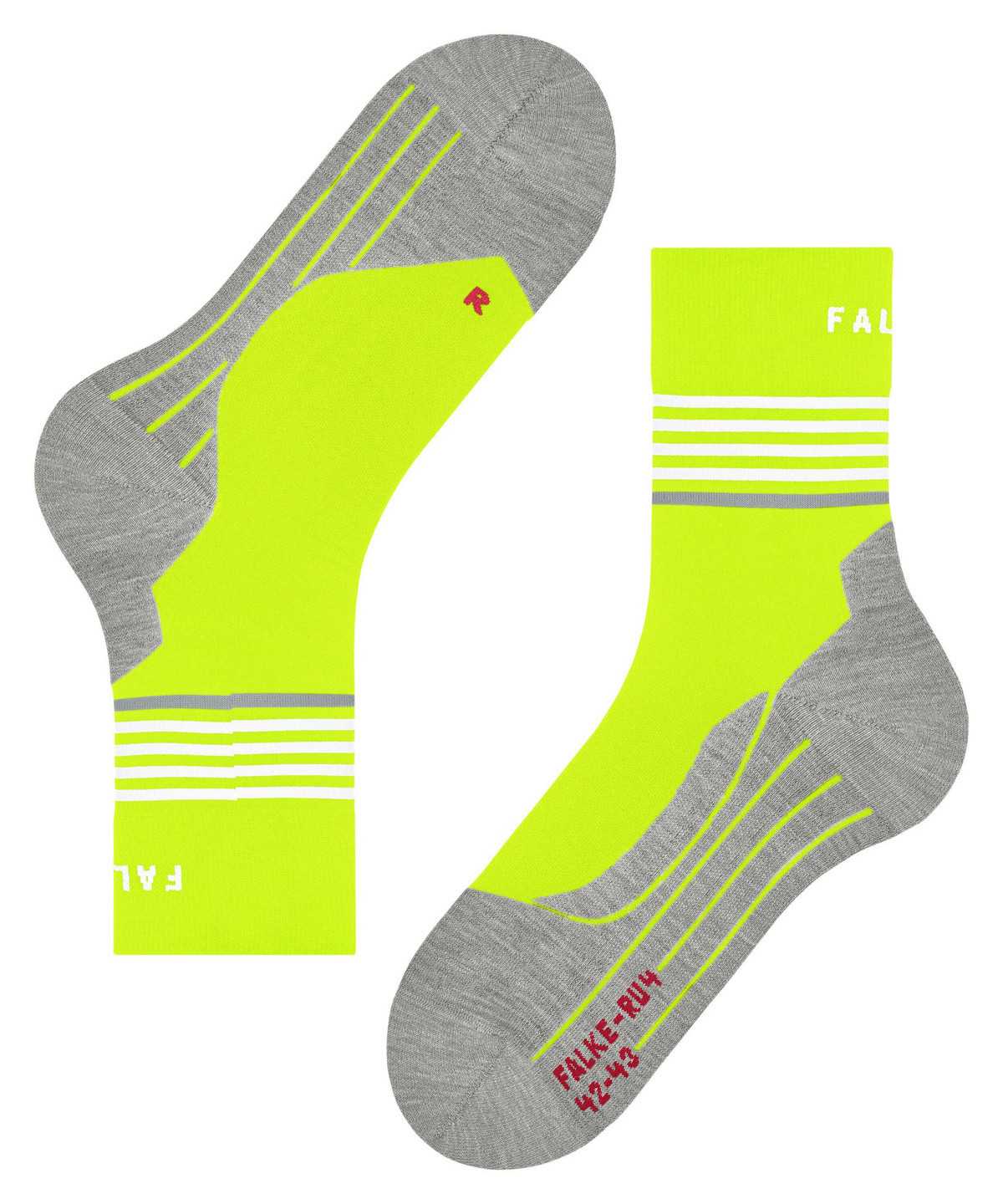 Calzini Uomo Falke RU4 Endurance Reflect Running Socks Verdi | BREH56074