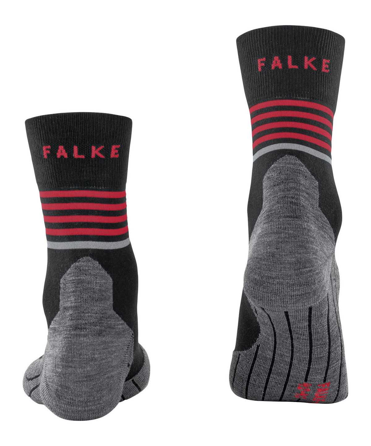 Calzini Uomo Falke RU4 Endurance Reflect Running Socks Nere | BSYA24530