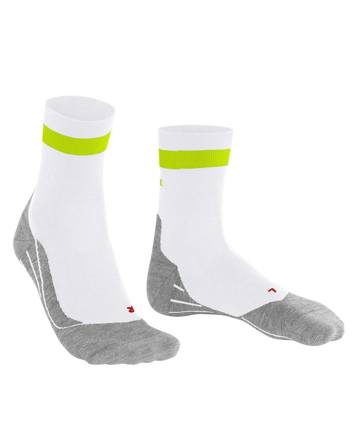 Calzini Uomo Falke RU4 Endurance Running Socks Bianche | RDFL95137