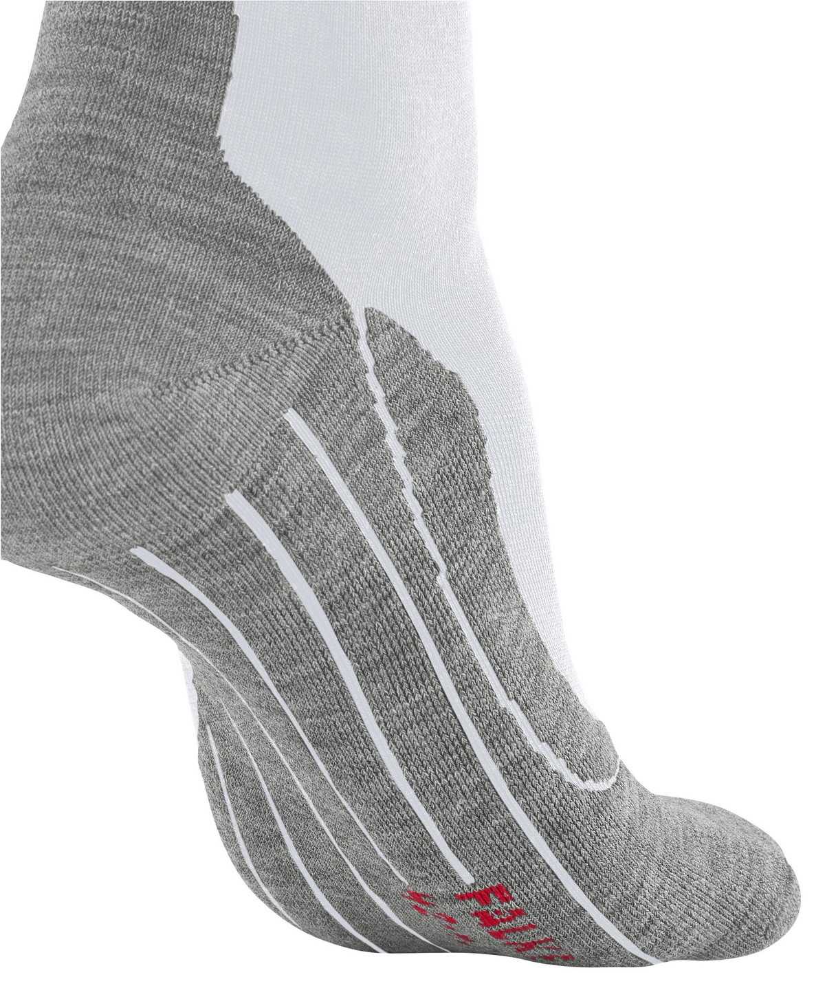 Calzini Uomo Falke RU4 Endurance Running Socks Bianche | RDFL95137