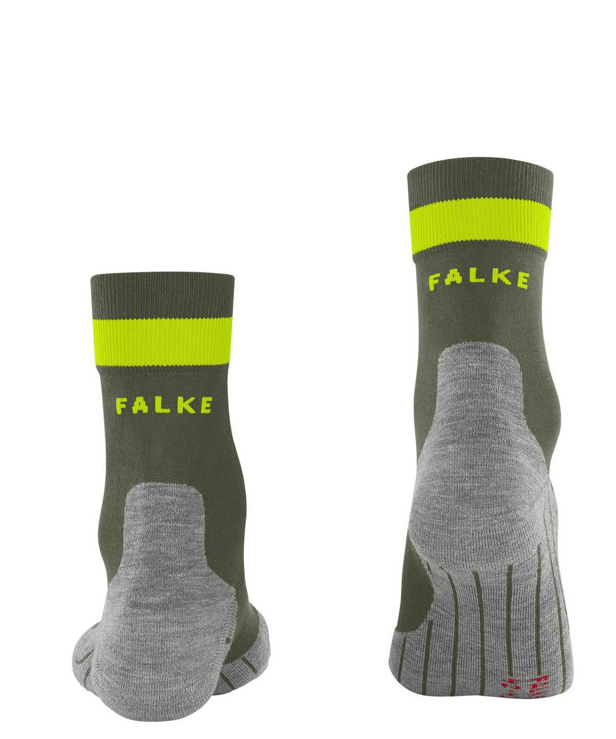 Calzini Uomo Falke RU4 Endurance Running Socks Verdi | DNMI17394