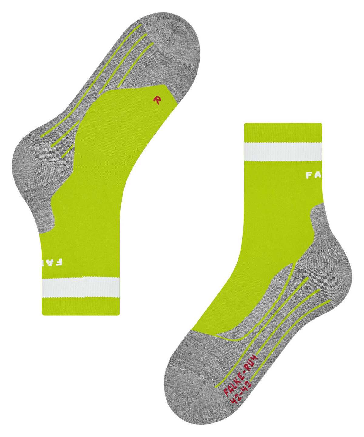 Calzini Uomo Falke RU4 Endurance Running Socks Verdi | XAFN15736