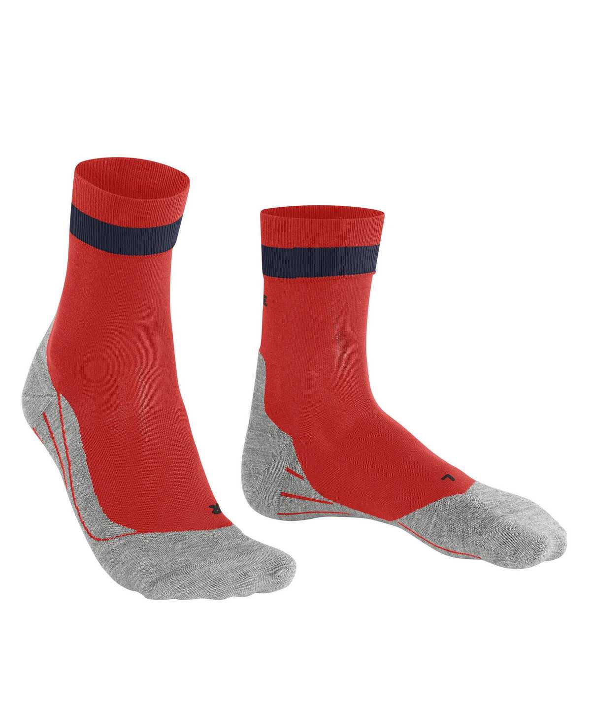 Calzini Uomo Falke RU4 Endurance Running Socks Arancioni | ZDIS79052