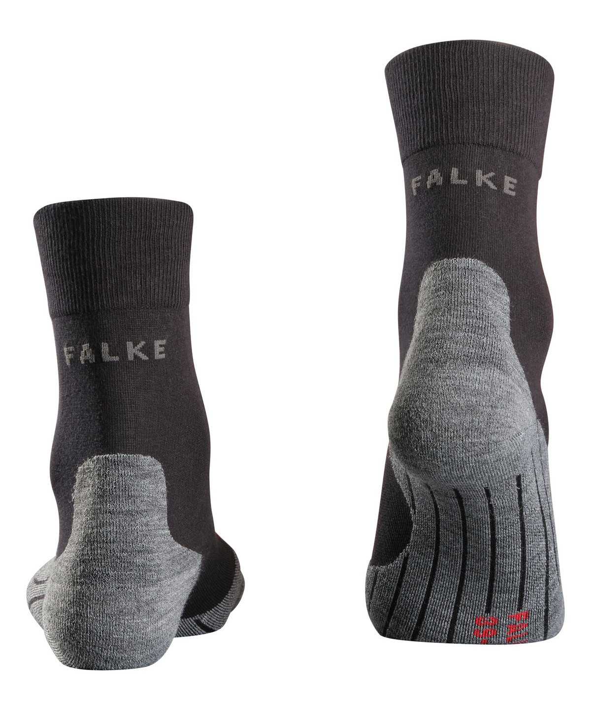 Calzini Uomo Falke RU4 Endurance Running Socks Nere | DFBH89124