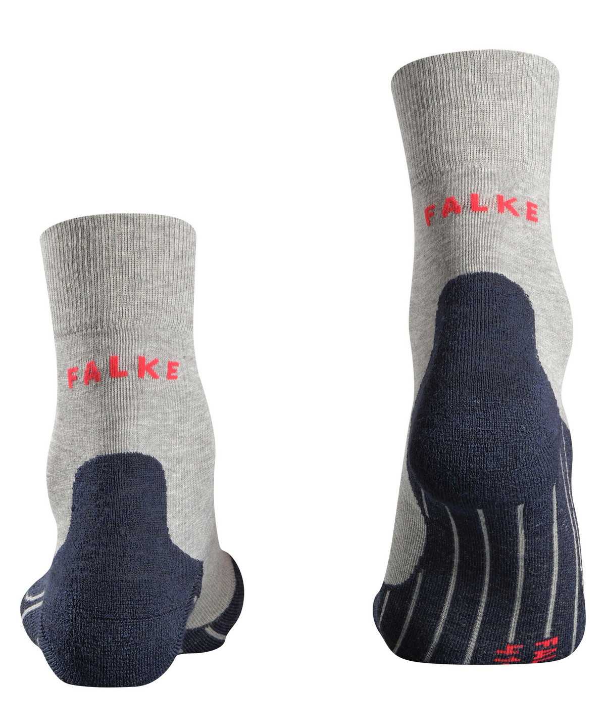 Calzini Uomo Falke RU4 Endurance Running Socks Grigie | JRMO20795