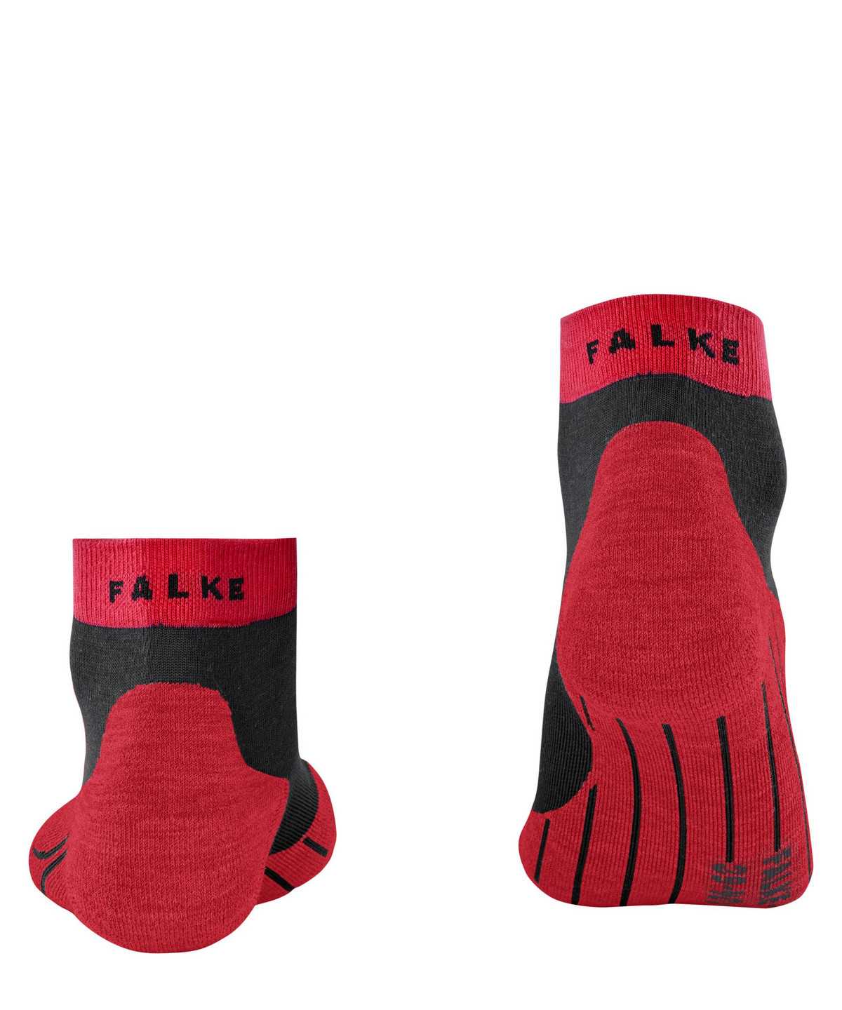 Calzini Uomo Falke RU4 Endurance Short Running Short sock Nere | CZUN67083