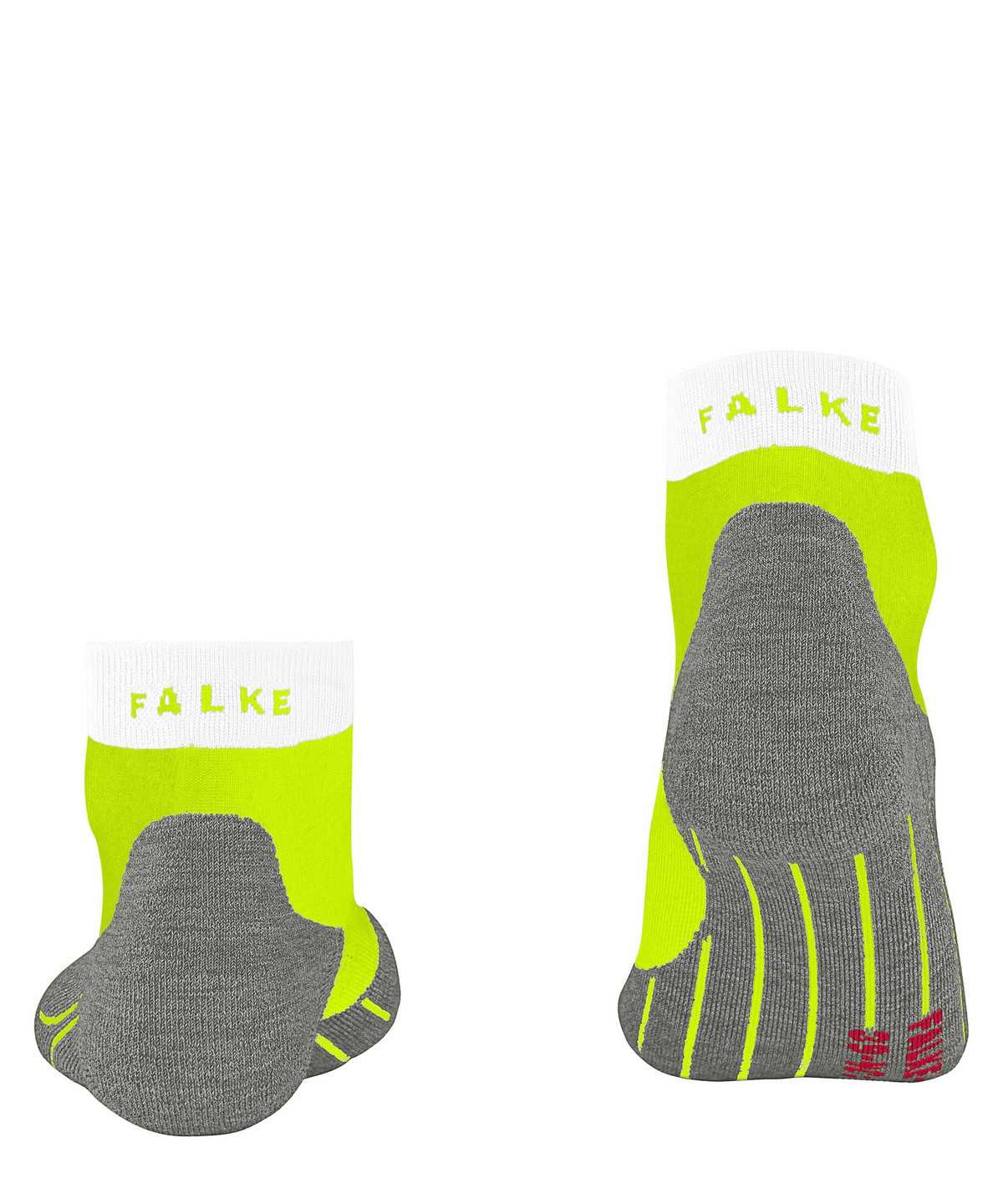 Calzini Uomo Falke RU4 Endurance Short Running Short sock Verdi | IKBE30162