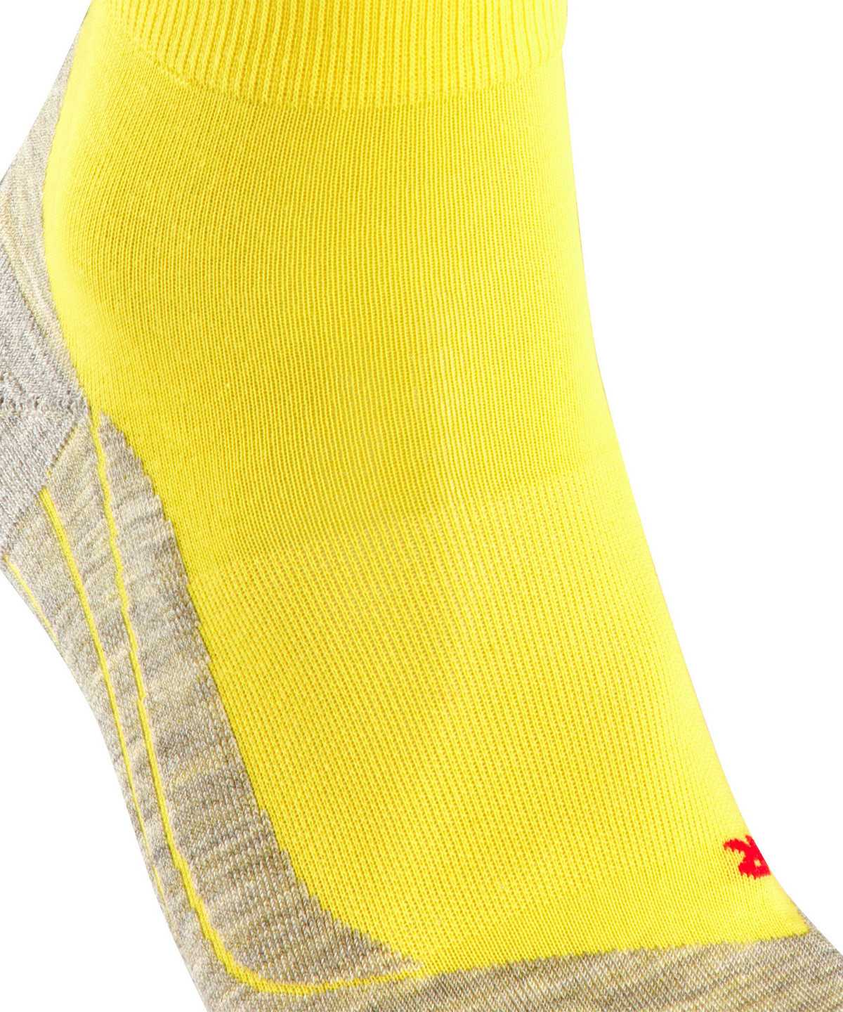 Calzini Uomo Falke RU4 Endurance Short Running Short sock Gialle | AEHR16239