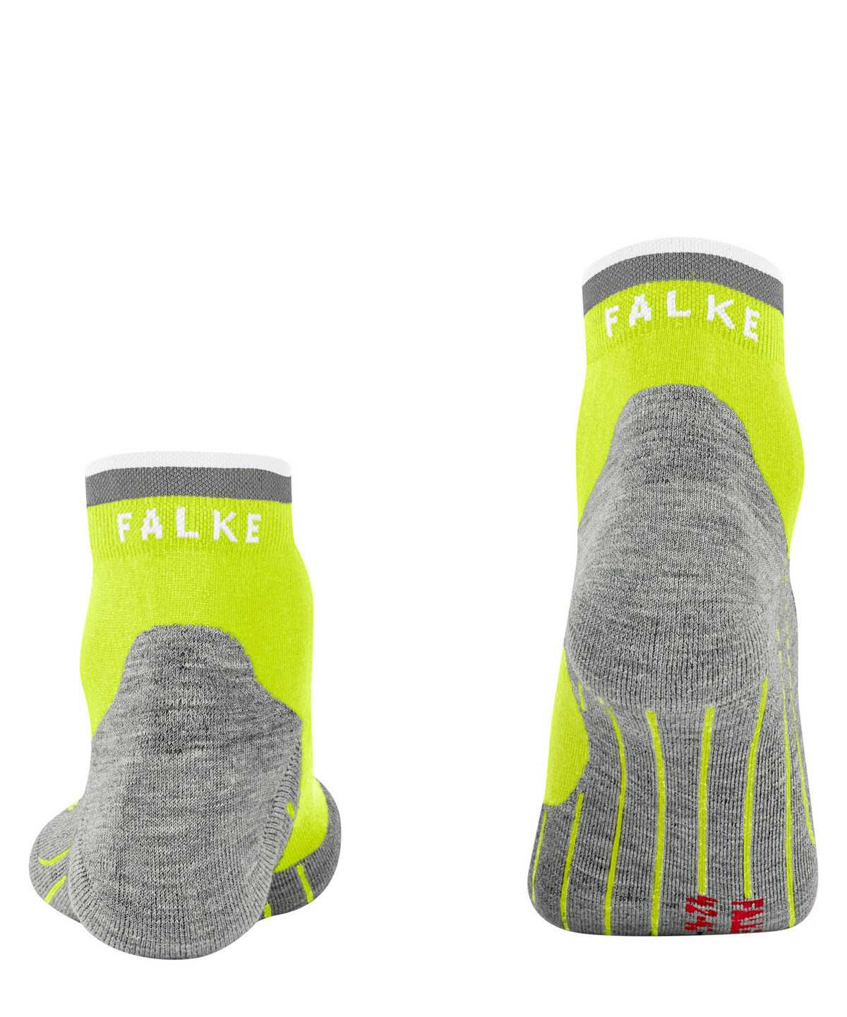 Calzini Uomo Falke RU4 Endurance Short Reflect Running Short sock Verdi | XCEA72834