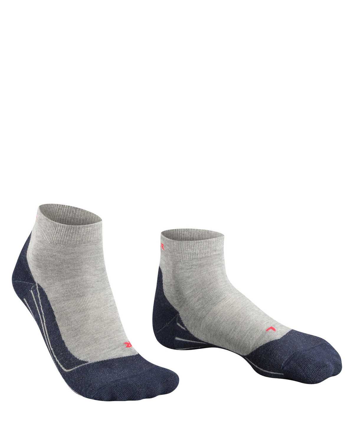 Calzini Uomo Falke RU4 Endurance Short Running Short sock Grigie | QZGD96403