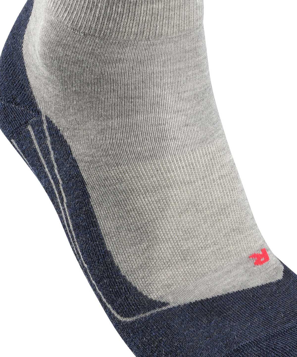 Calzini Uomo Falke RU4 Endurance Short Running Short sock Grigie | QZGD96403