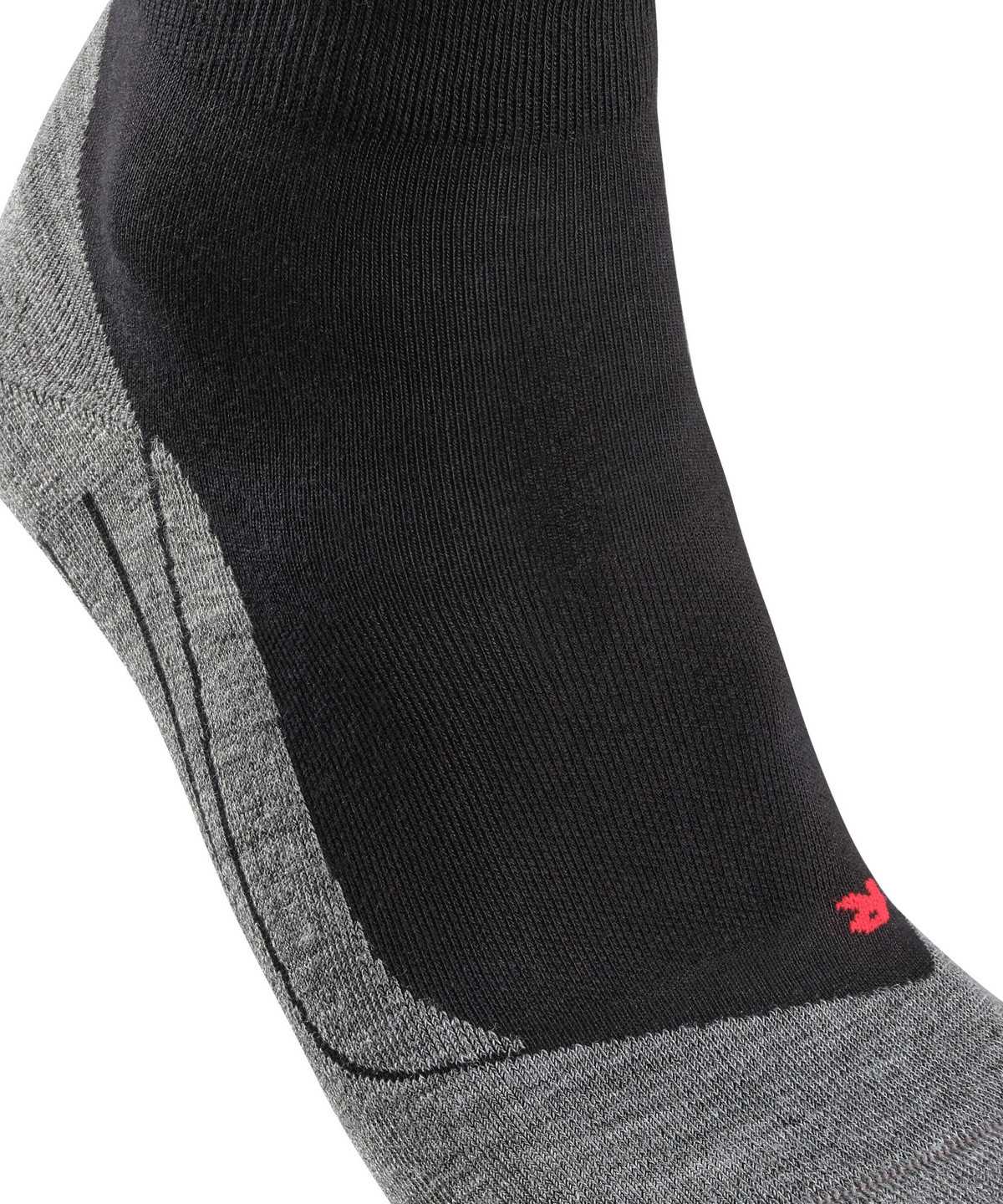 Calzini Uomo Falke RU4 Endurance Short Running Short sock Nere | BZRS64593