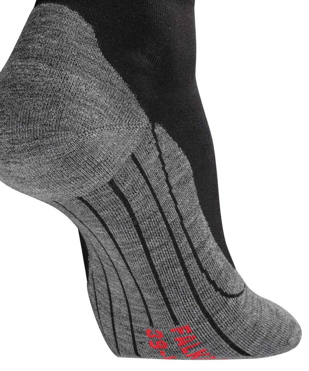 Calzini Uomo Falke RU4 Endurance Short Running Short sock Nere | BZRS64593