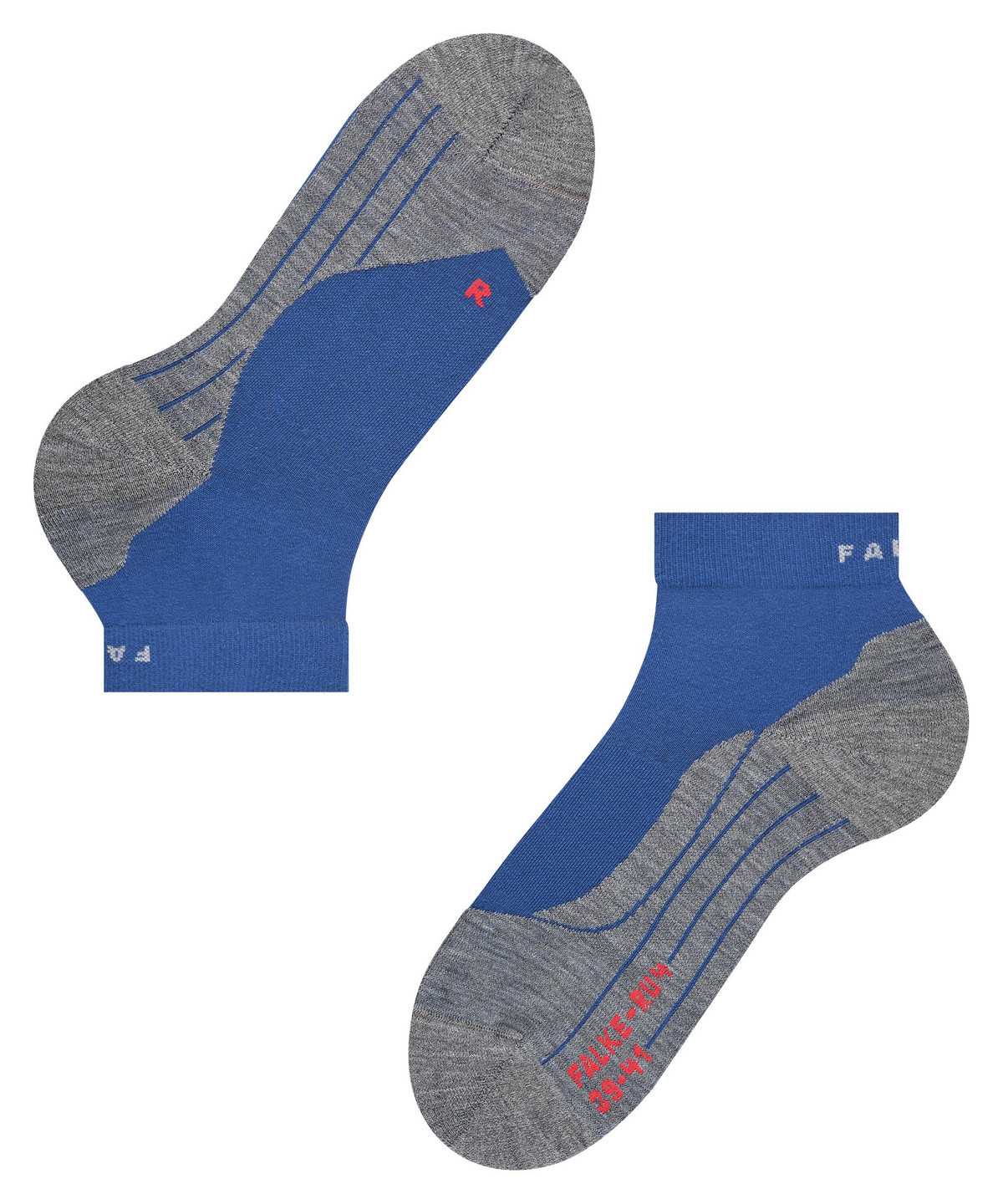 Calzini Uomo Falke RU4 Endurance Short Running Short sock Blu | LPVW30478