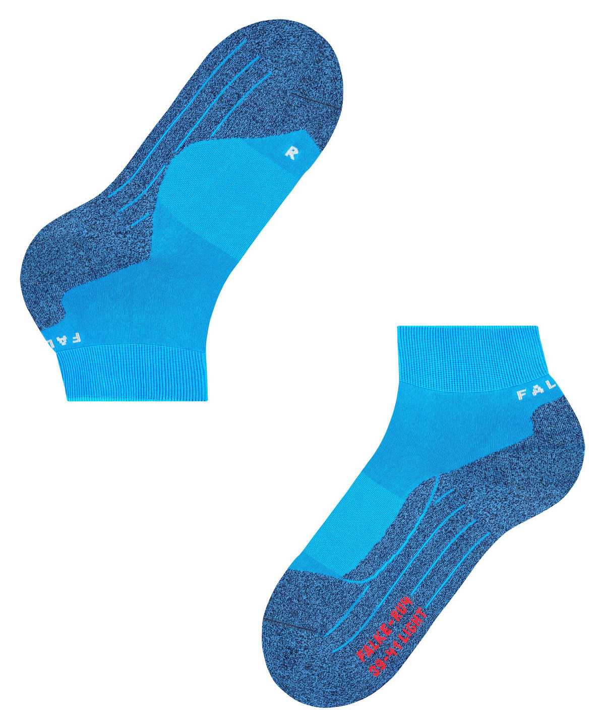 Calzini Uomo Falke RU4 Light Performance Short Running Short sock Blu | ABHJ21368