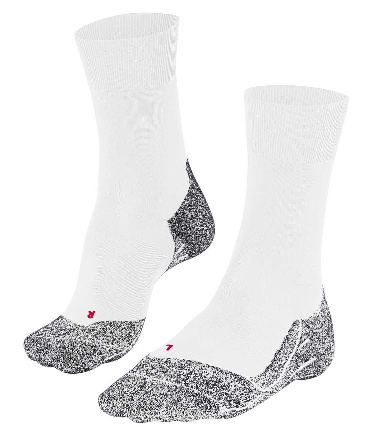 Calzini Uomo Falke RU4 Light Performance Running Socks Bianche | AEMR86351