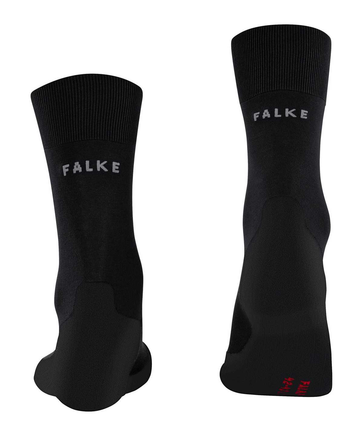 Calzini Uomo Falke RU4 Light Performance Running Socks Nere | QBHD49786