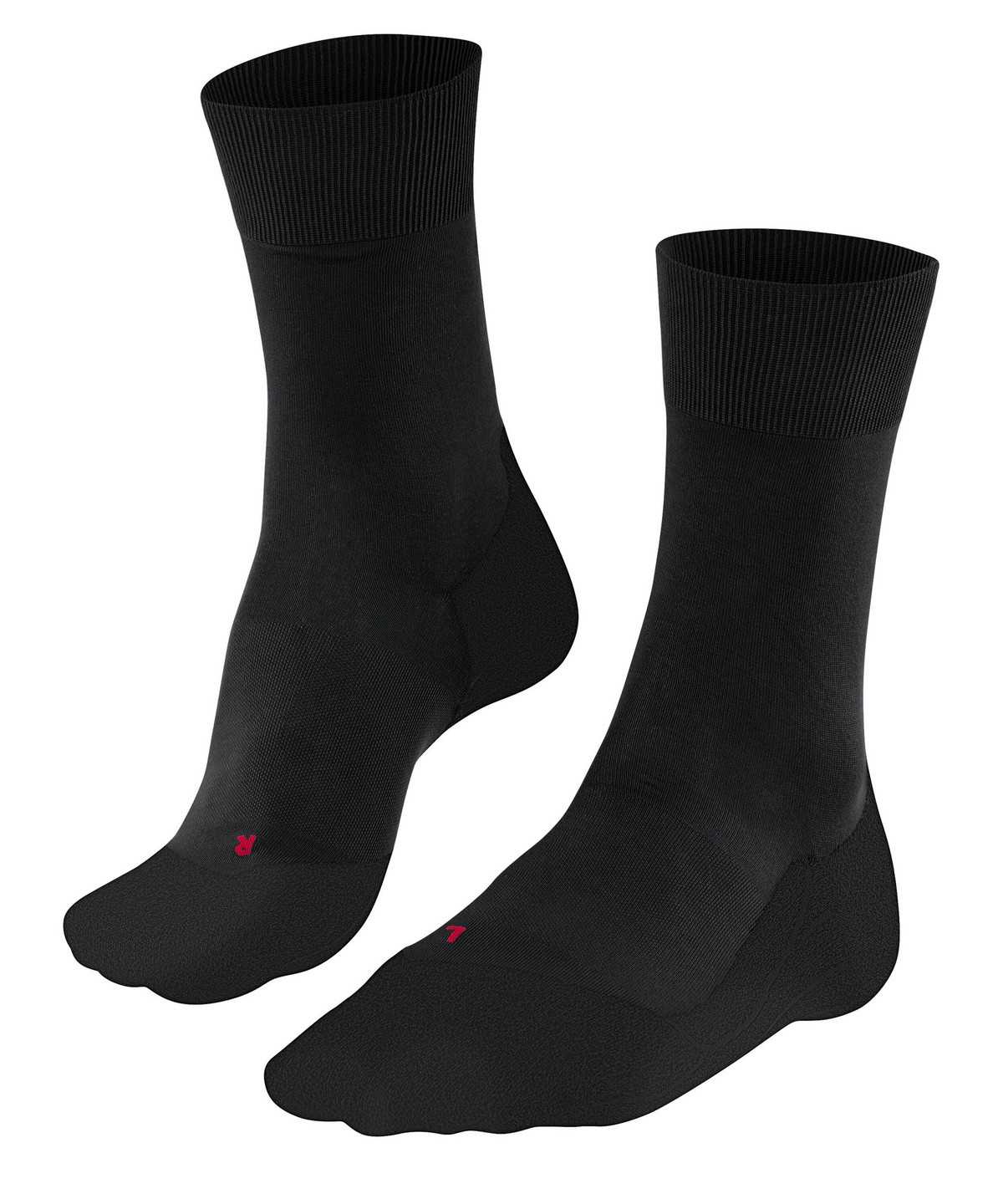 Calzini Uomo Falke RU4 Light Performance Running Socks Nere | QBHD49786