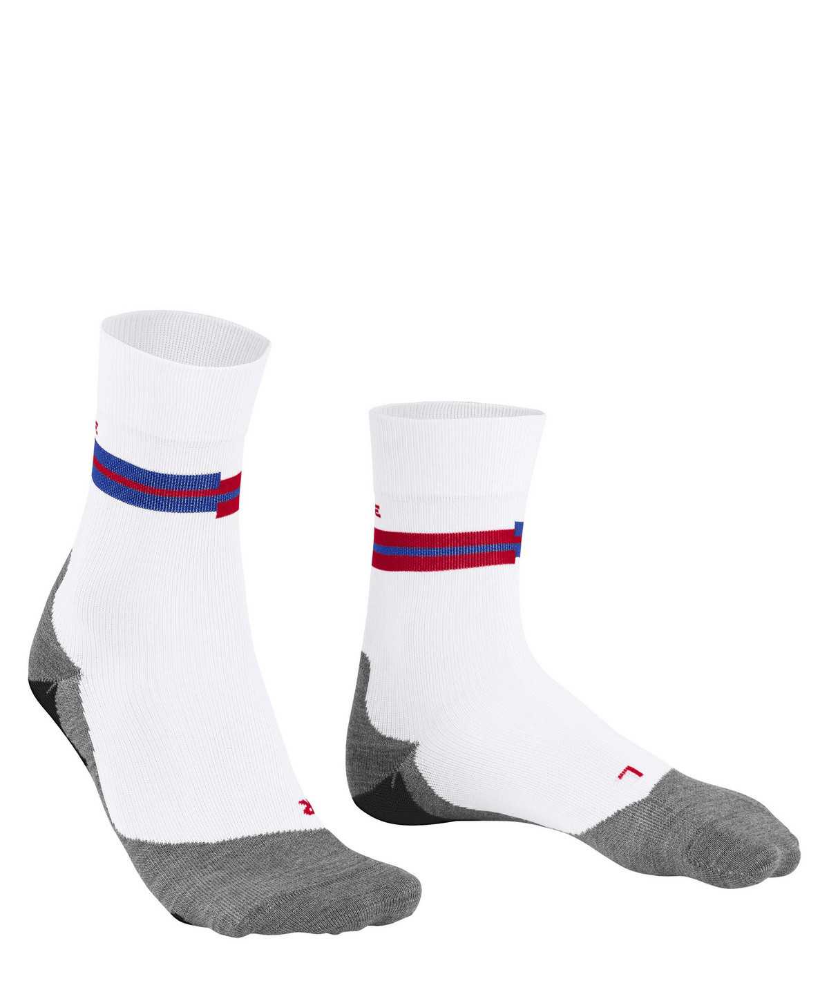 Calzini Uomo Falke RU5 Race Running Socks Bianche | ICFM51908