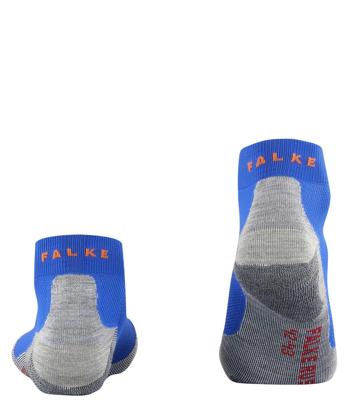 Calzini Uomo Falke RU5 Race Short Running Short sock Blu | JTOD36802