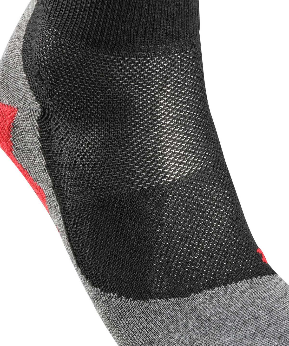 Calzini Uomo Falke RU5 Race Short Running Short sock Nere | PDZS84731