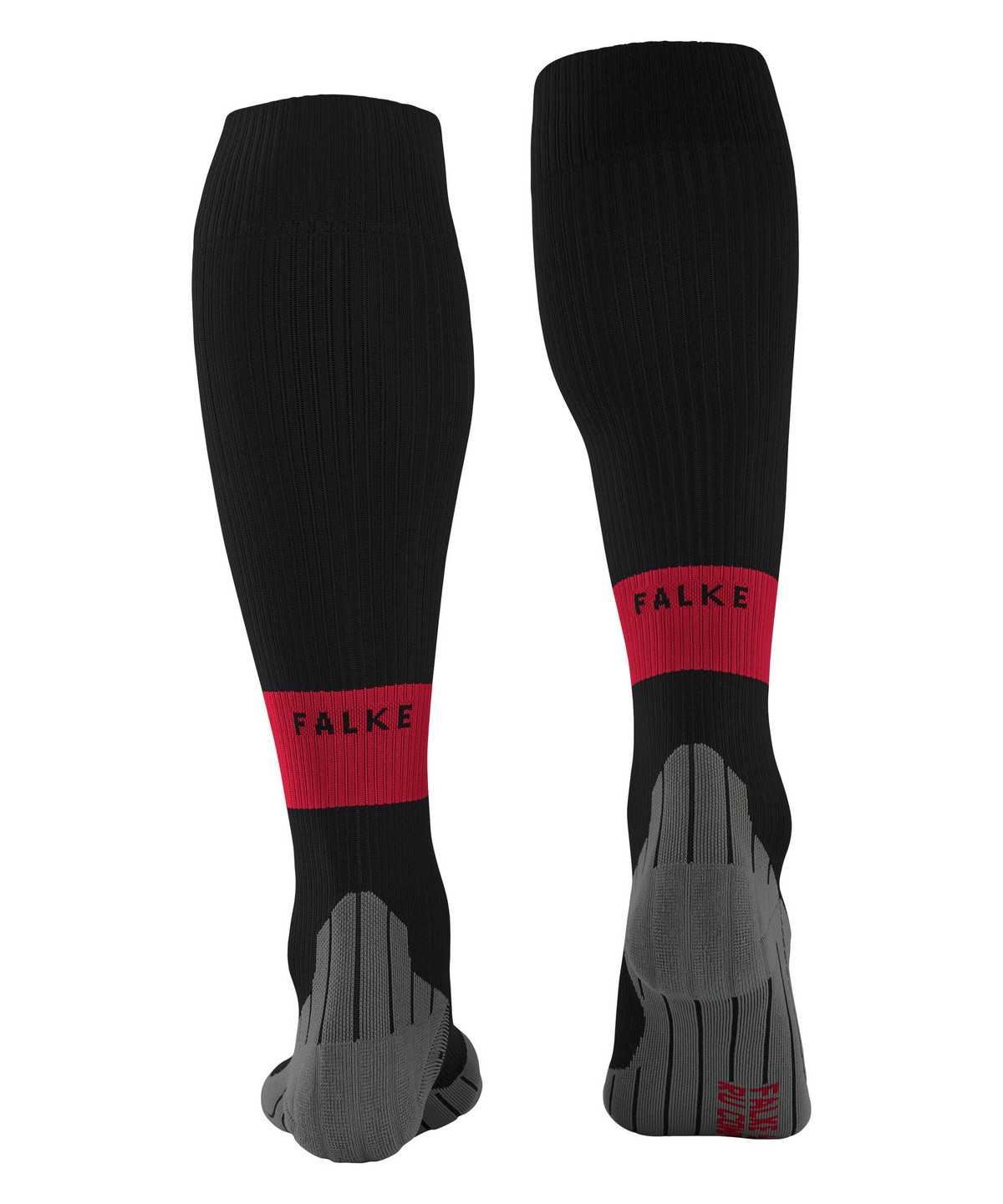 Calzini Uomo Falke RU Compression Energy Running Knee-high Socks Nere | UMSR43572