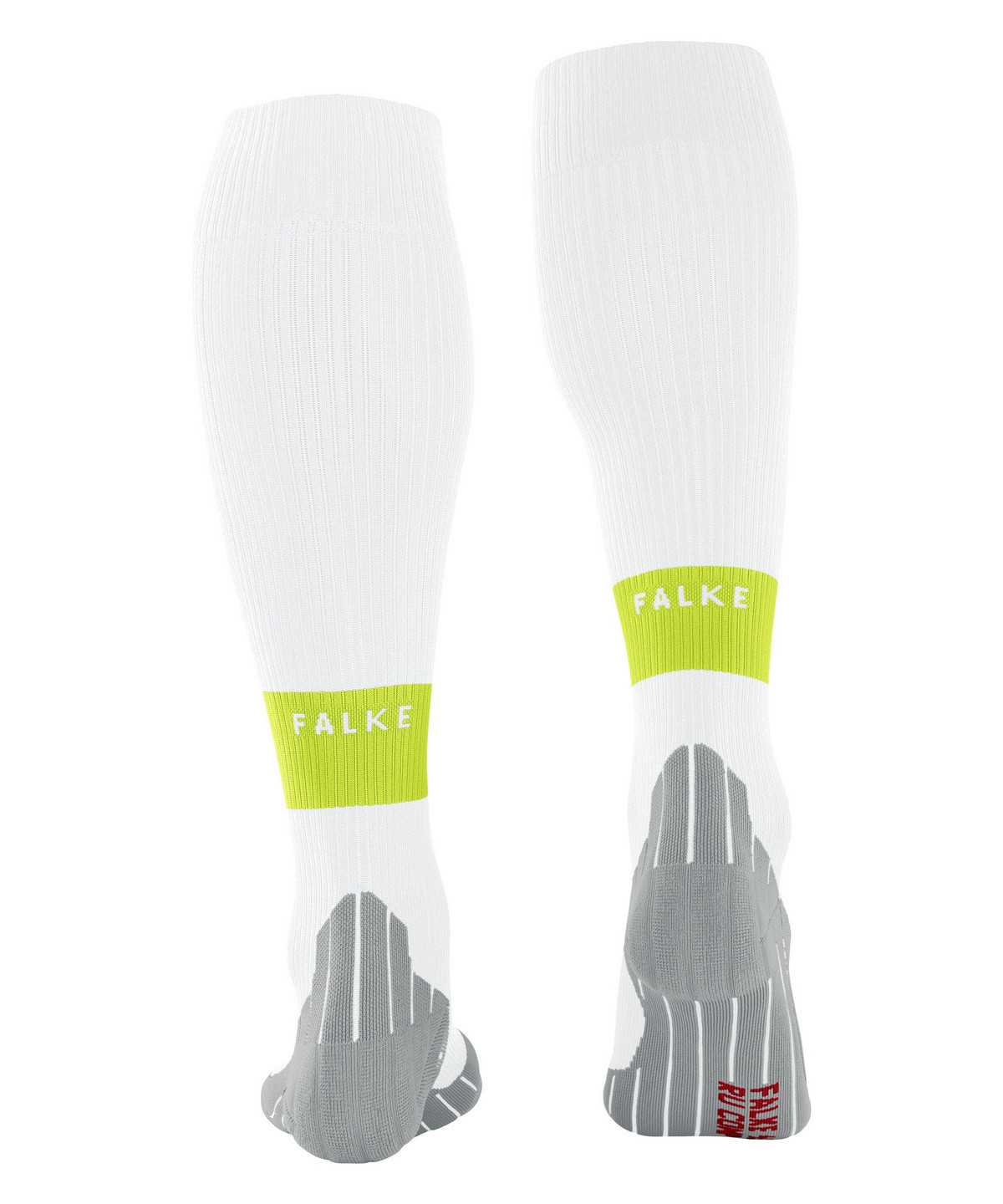 Calzini Uomo Falke RU Compression Energy Running Knee-high Socks Bianche | YTPV28967