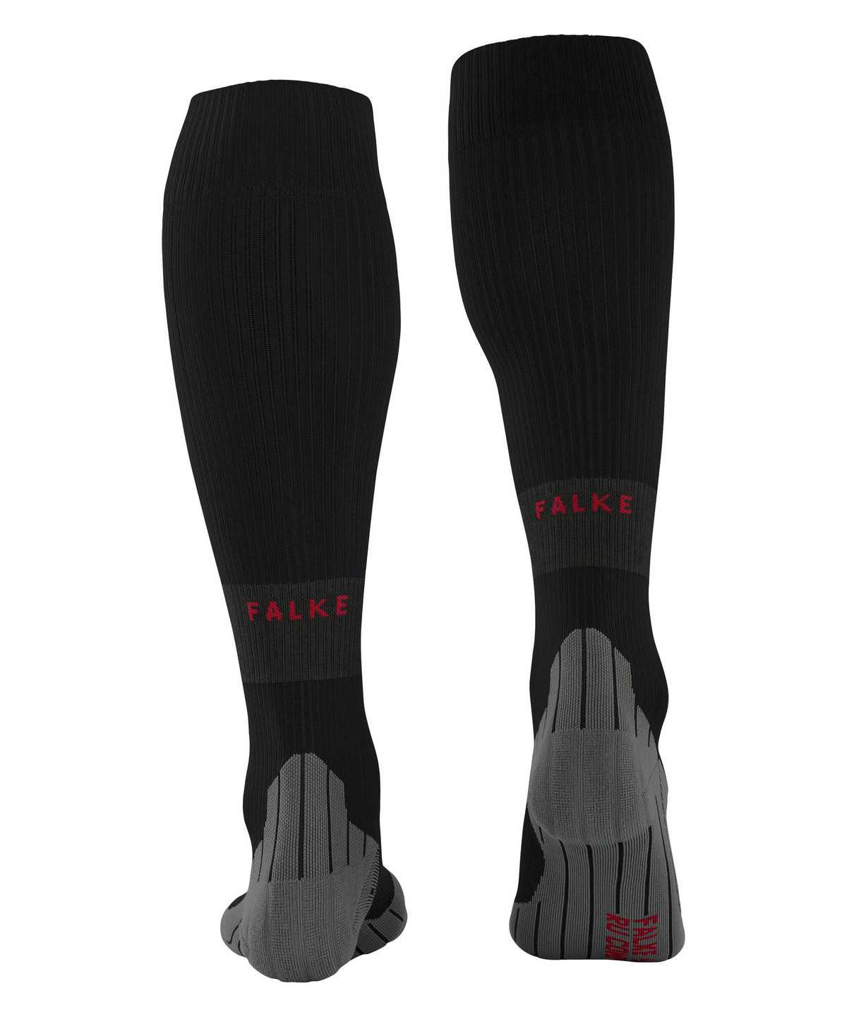 Calzini Uomo Falke RU Compression Energy Running Knee-high Socks Nere | QYTE51043