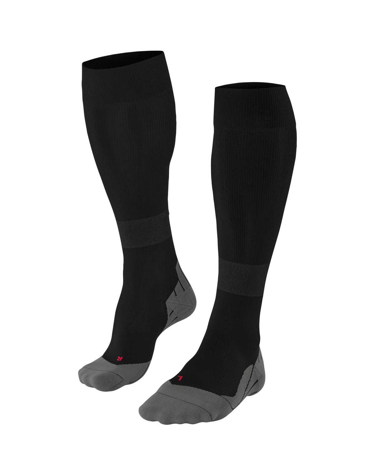 Calzini Uomo Falke RU Compression Energy Running Knee-high Socks Nere | QYTE51043