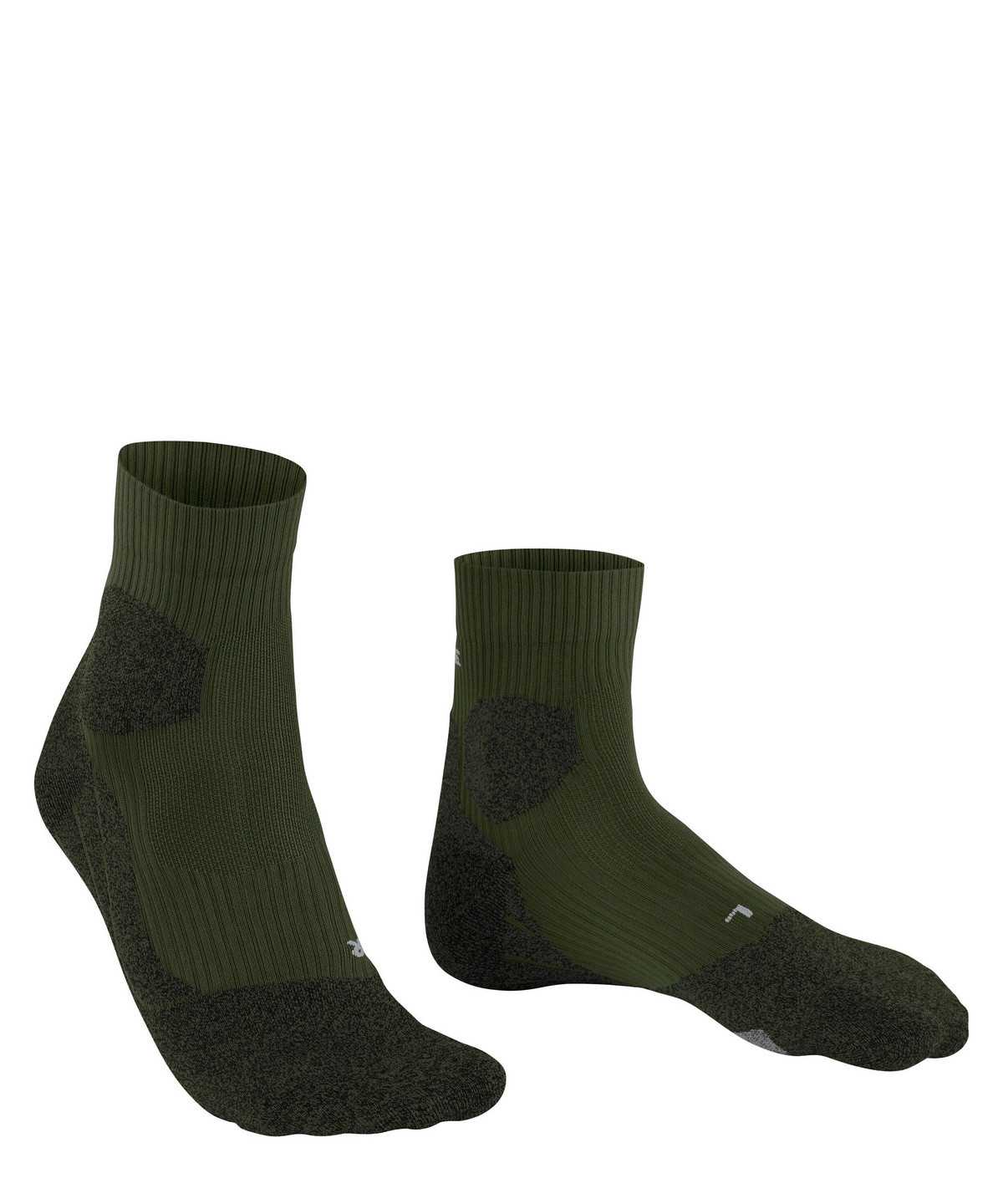 Calzini Uomo Falke RU Trail Grip Running Socks Verdi | QXKM25301