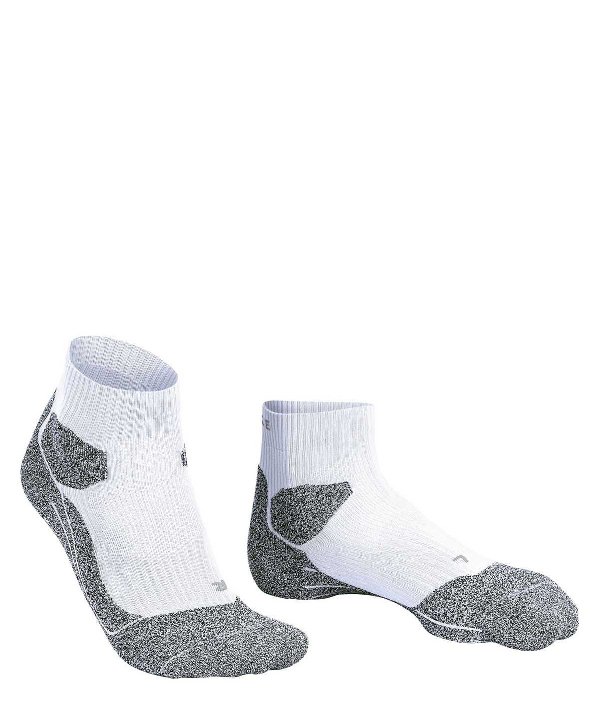 Calzini Uomo Falke RU Trail Running Socks Bianche | UKLF82635