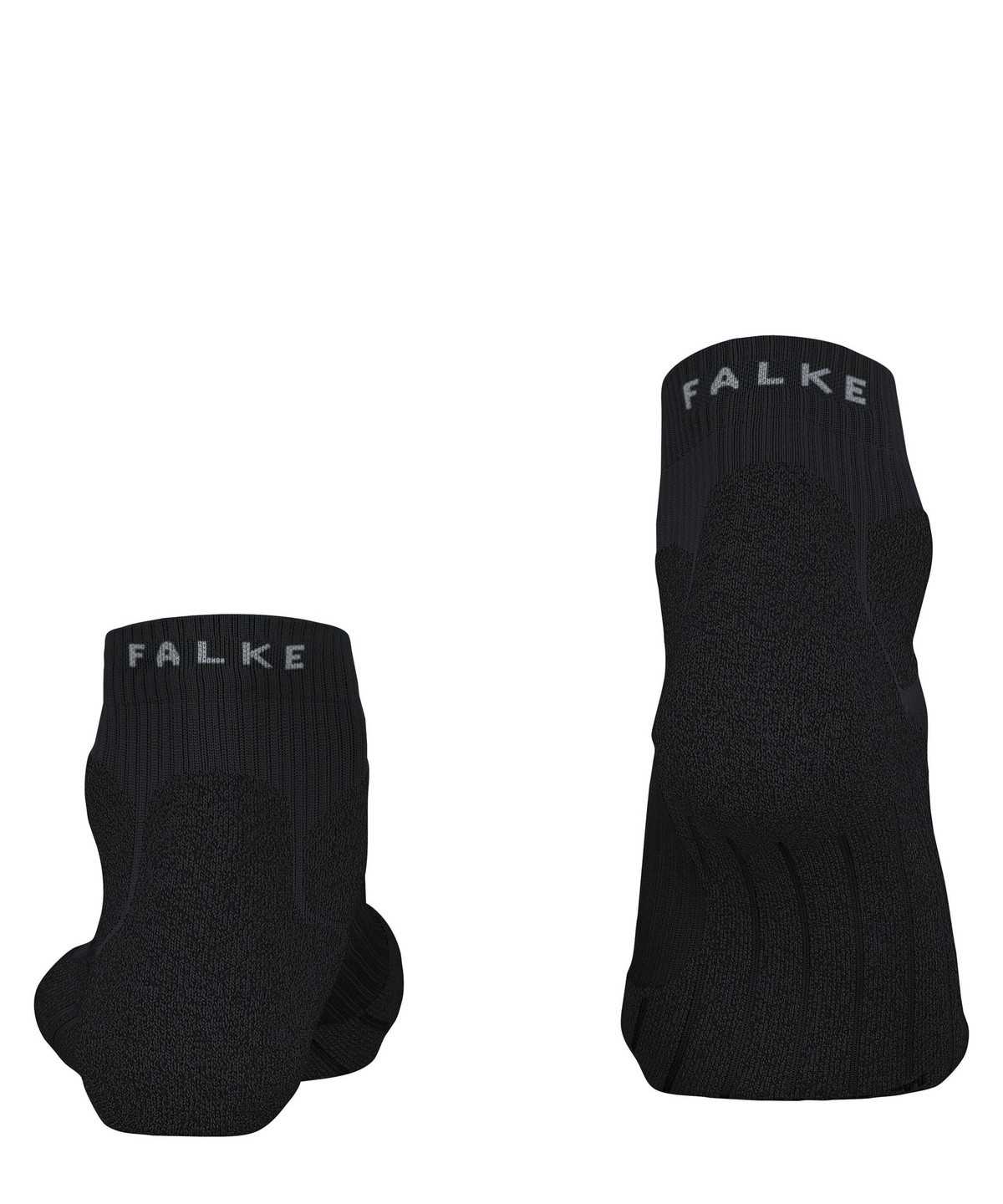 Calzini Uomo Falke RU Trail Running Socks Nere | AKRL16537