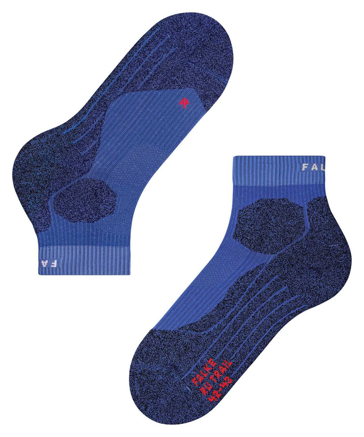 Calzini Uomo Falke RU Trail Running Socks Blu | FDKQ34782