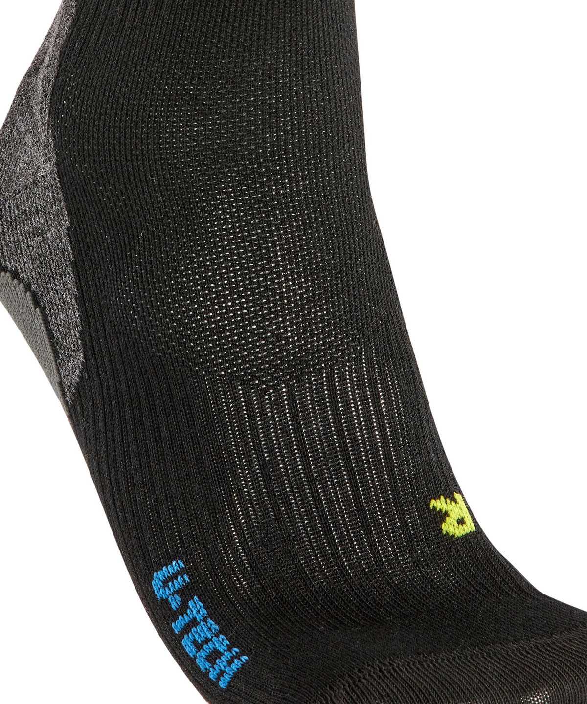 Calzini Uomo Falke RU True Motion Aion Running Socks Nere | CSNY94531