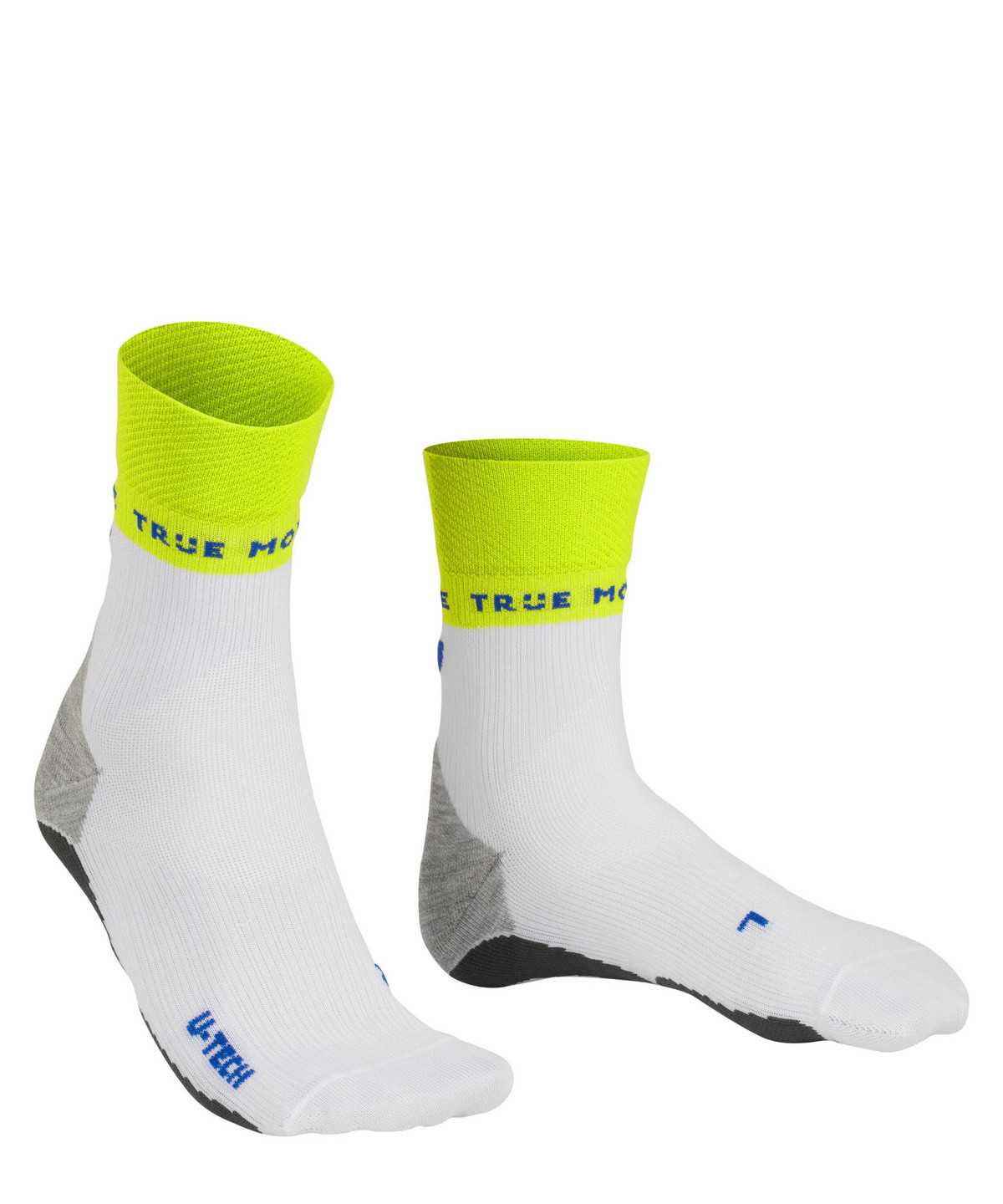 Calzini Uomo Falke RU True Motion Nevos Running Socks Bianche | GPFD24607