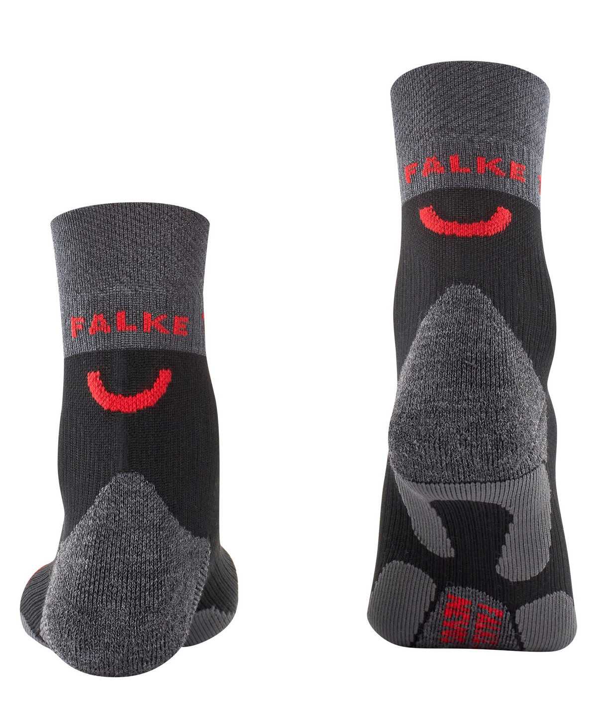 Calzini Uomo Falke RU True Motion Nevos Running Socks Nere | VYJP46153