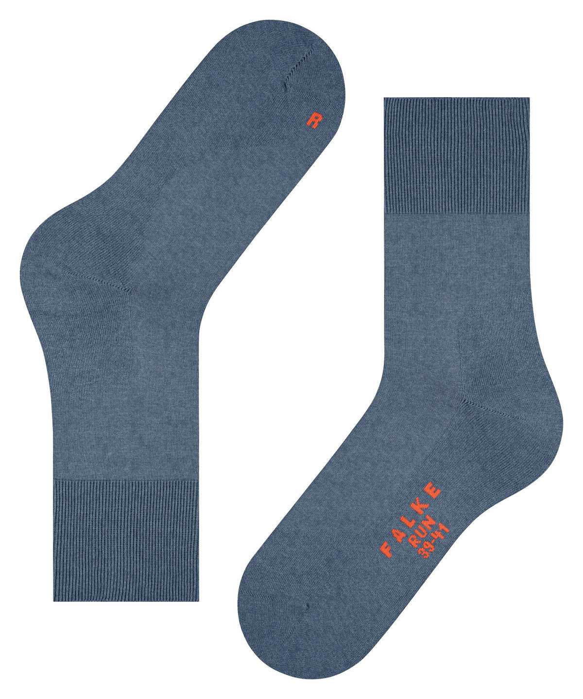 Calzini Uomo Falke Run Socks Blu | VRLS26451