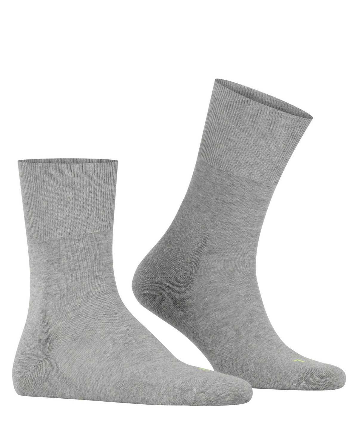 Calzini Uomo Falke Run Socks Grigie | DELH74521