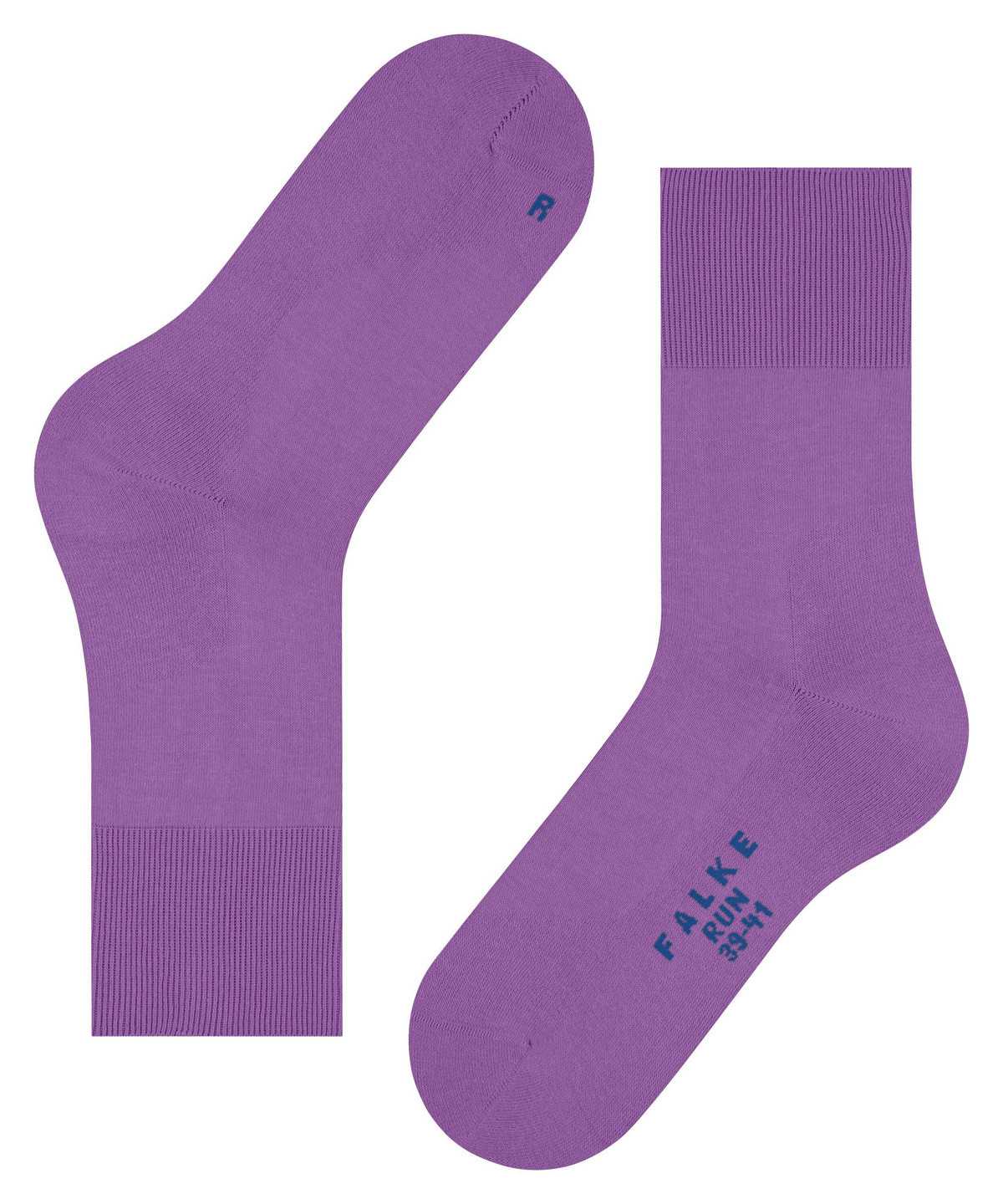 Calzini Uomo Falke Run Socks Viola | EXOL82095