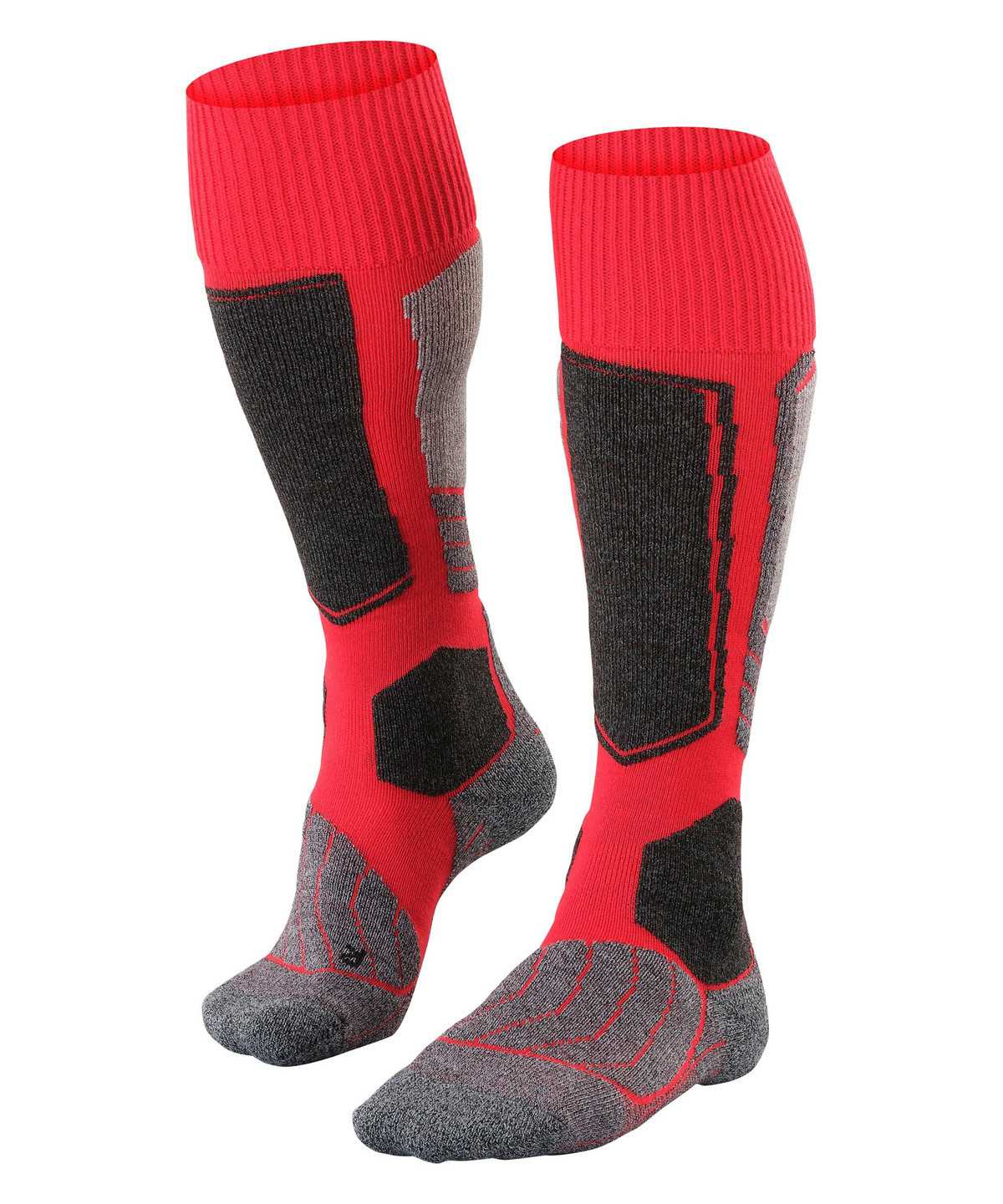 Calzini Uomo Falke SK1 Comfort Skiing Knee-high Socks Rosse | NTDV82356