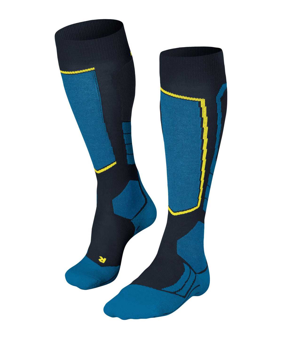 Calzini Uomo Falke SK2 Intermediate Skiing Knee-high Socks Blu | GKMB91024