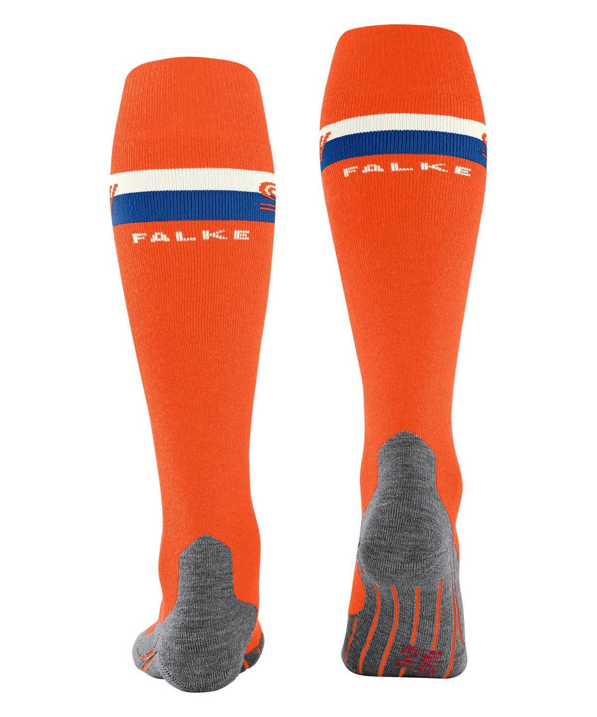 Calzini Uomo Falke SK2 Intermediate Skiing Knee-high Socks Arancioni | SZKE62718