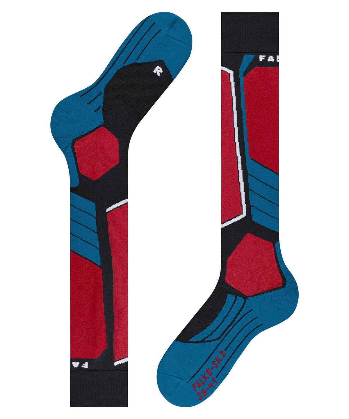 Calzini Uomo Falke SK2 Intermediate Skiing Knee-high Socks Nere | VREK07493