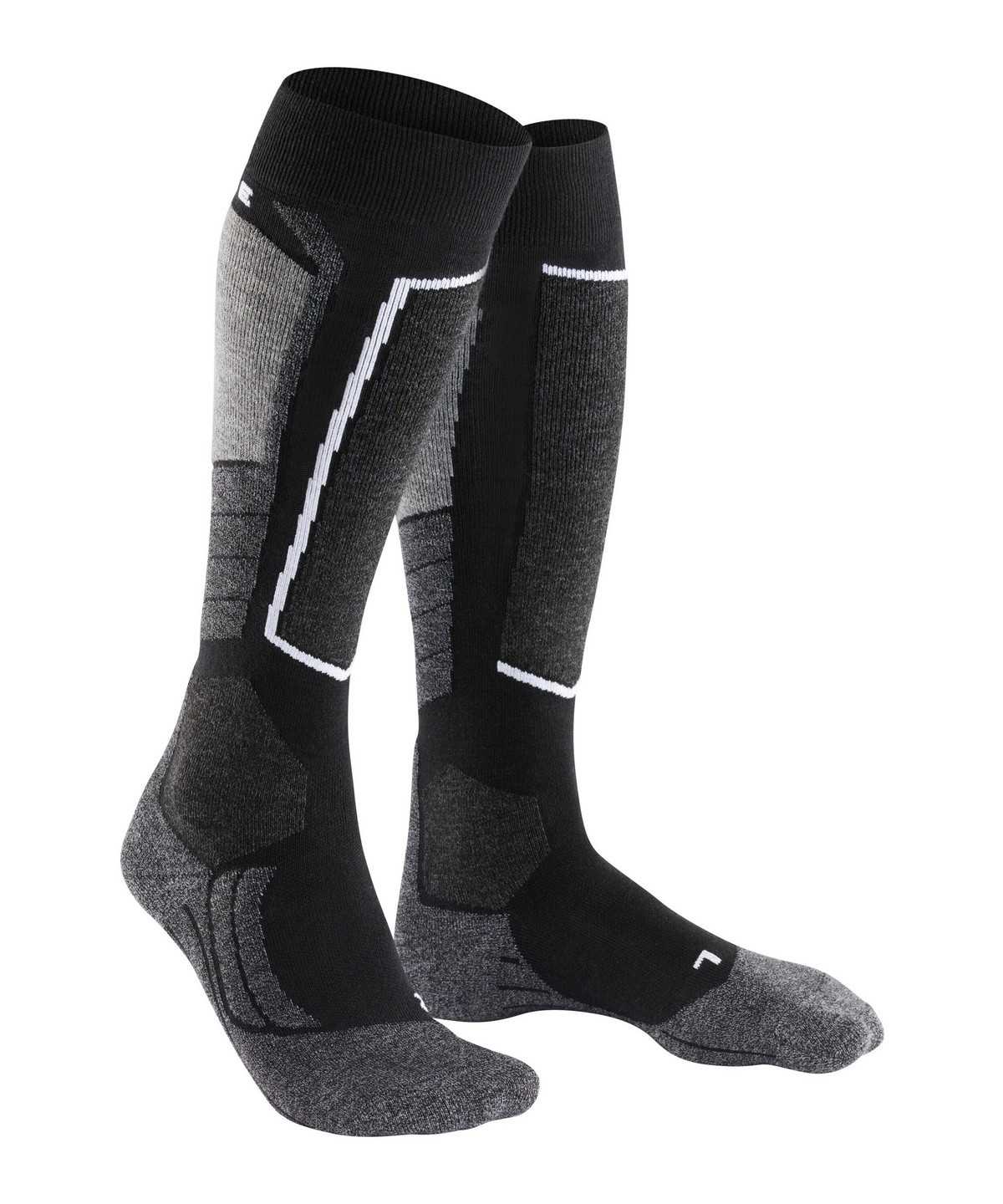 Calzini Uomo Falke SK2 Intermediate Skiing Knee-high Socks Nere | BUDM93578