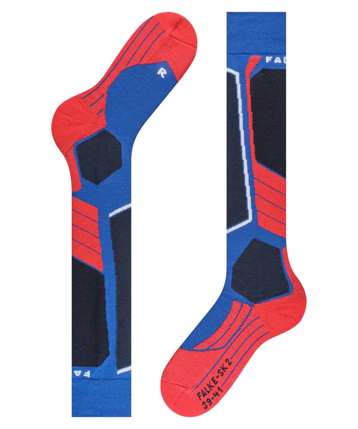 Calzini Uomo Falke SK2 Intermediate Skiing Knee-high Socks Blu | VPCW61894