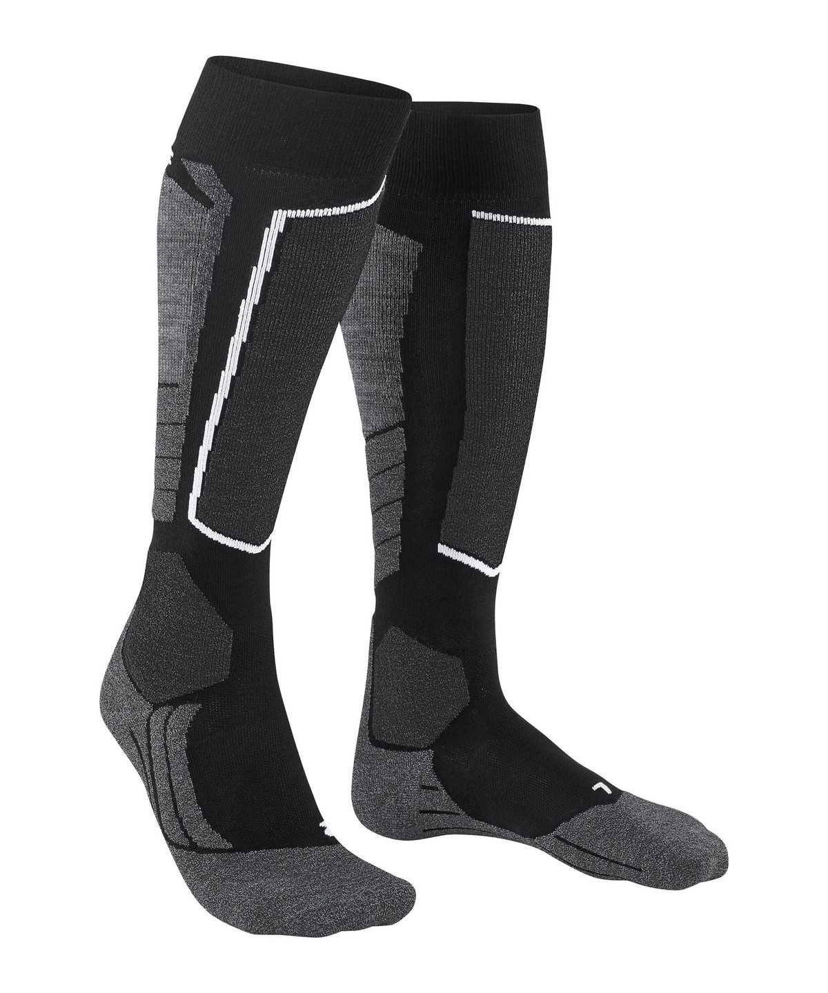 Calzini Uomo Falke SK2 Intermediate Vegan Skiing Knee-high Socks Nere | OWQL07839