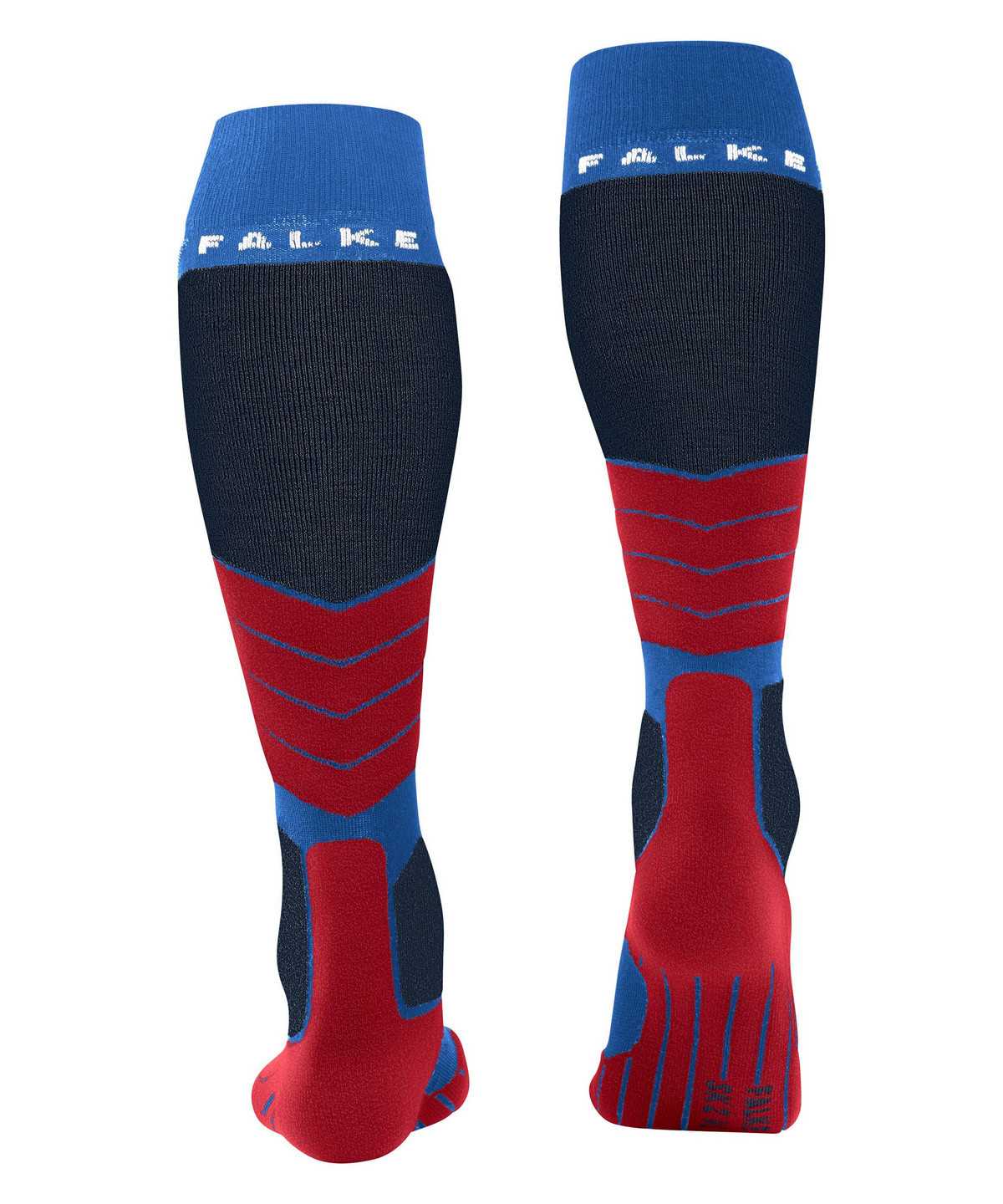 Calzini Uomo Falke SK2 Intermediate Vegan Skiing Knee-high Socks Blu | QNIT61520