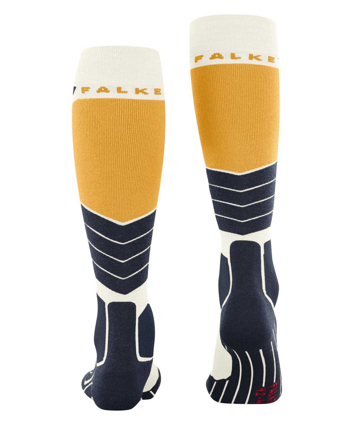 Calzini Uomo Falke SK2 Intermediate Wool Skiing Knee-high Socks Bianche | GVIM48632