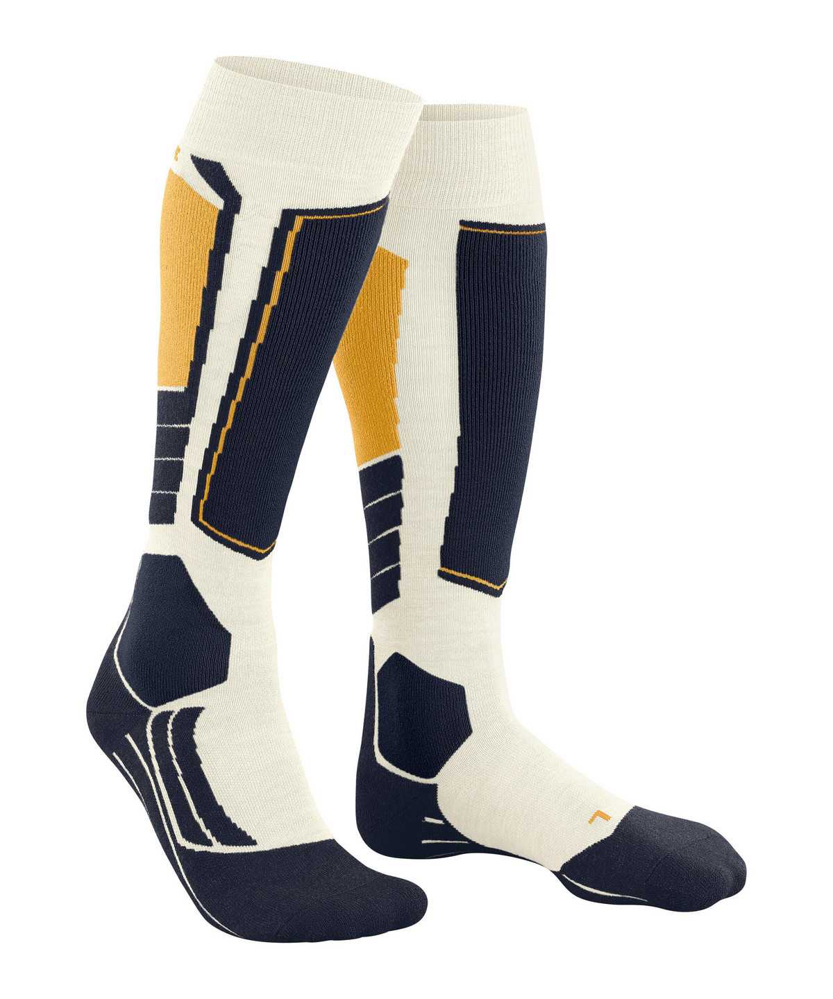 Calzini Uomo Falke SK2 Intermediate Wool Skiing Knee-high Socks Bianche | GVIM48632