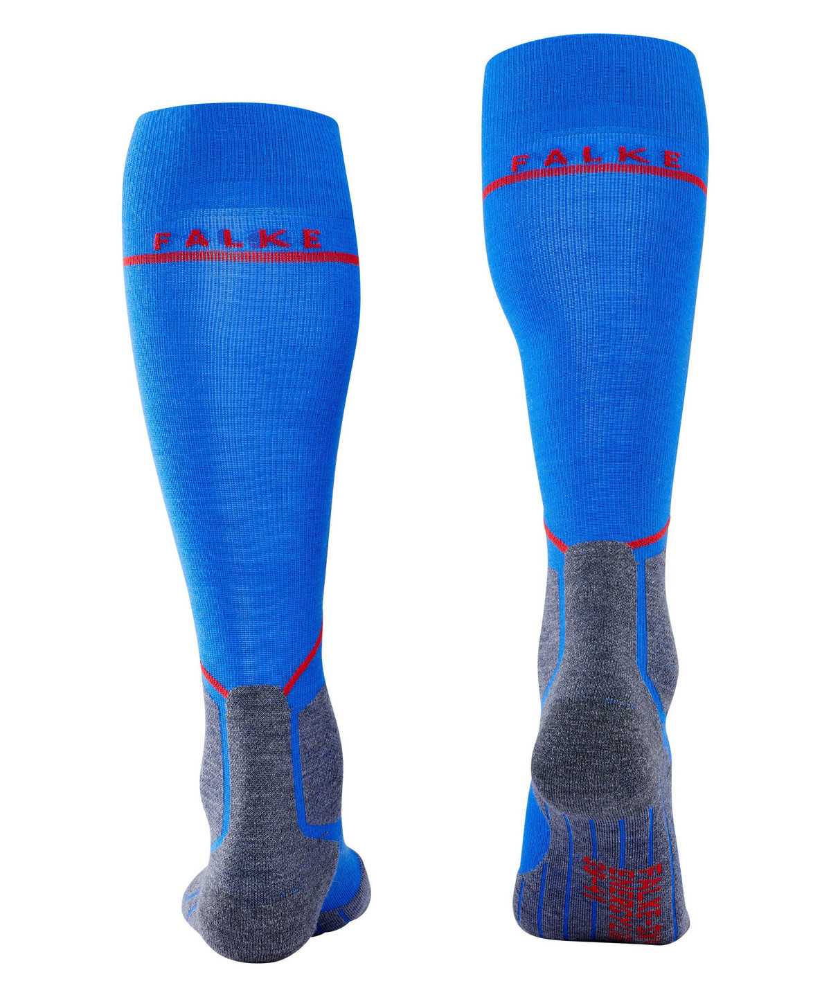 Calzini Uomo Falke SK4 Advanced Compression Light Skiing Knee-high Socks Blu | JOQG20678